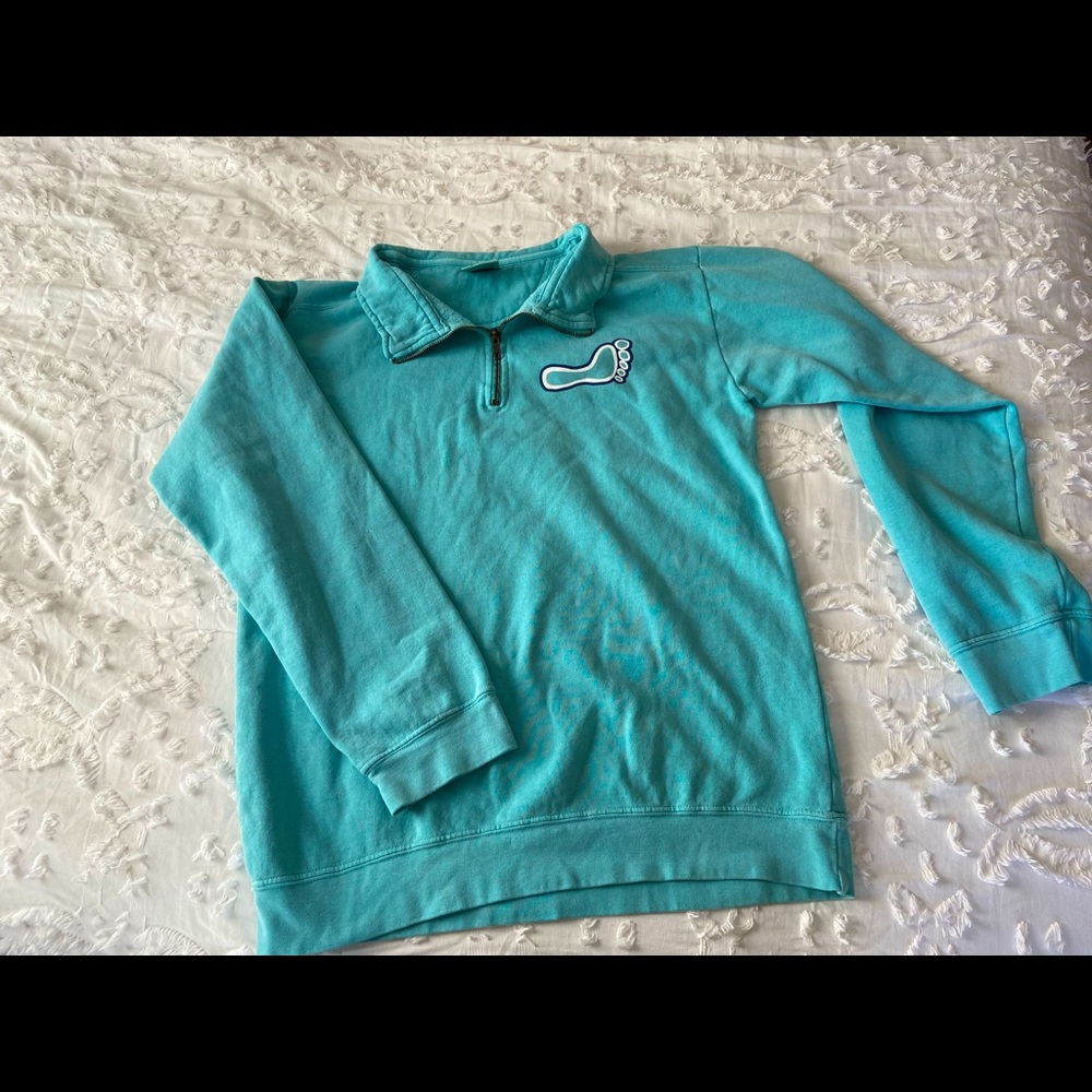 Barefoot Bar quarter-zip sweatshirt